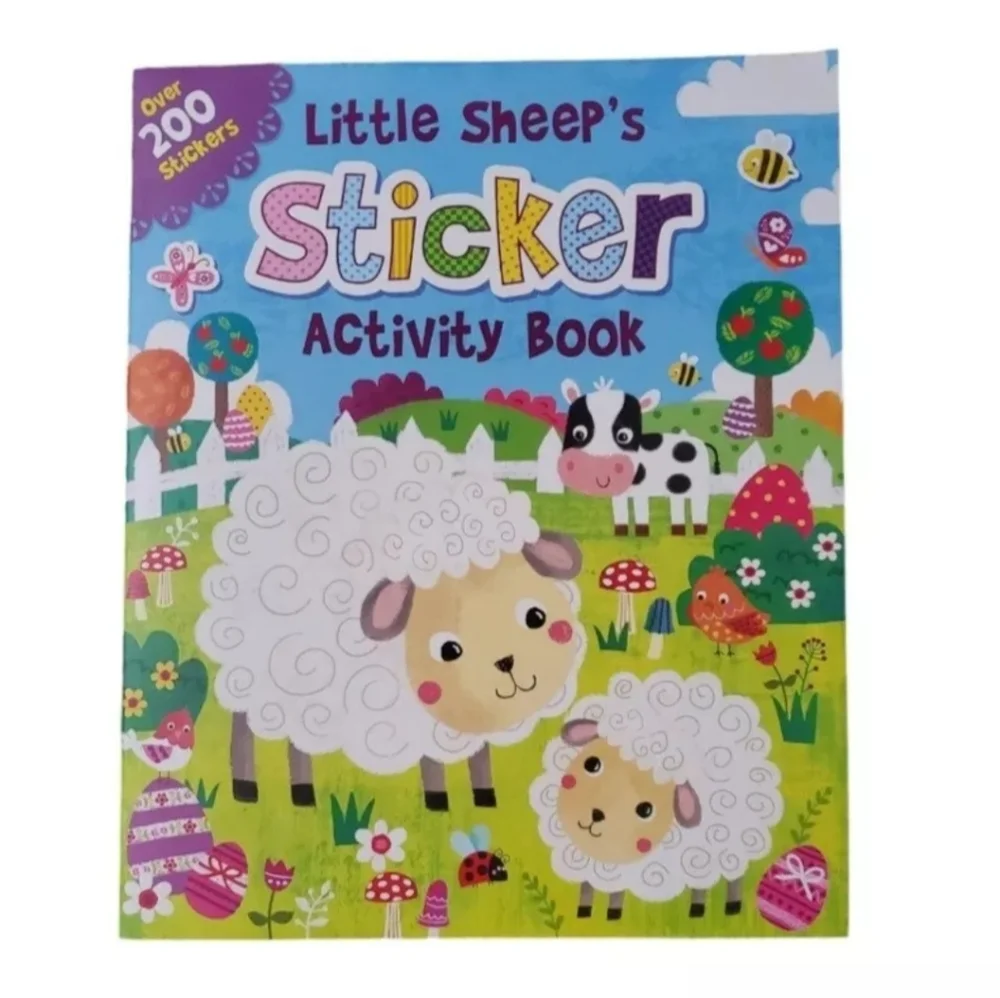 3 Preschool Easter Activity Books 375+ Stickers Create Kids Farm Animals learn